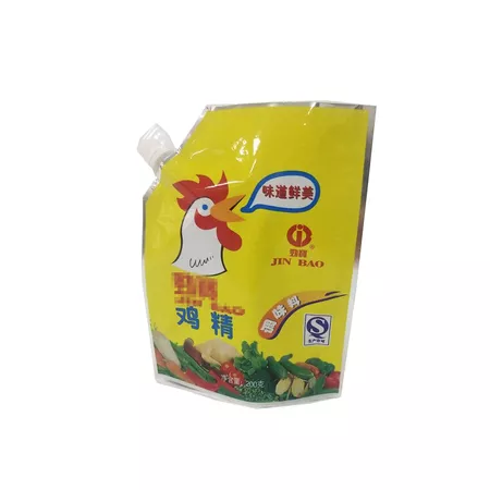 spouted pouch for sauce & granules
